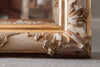 Antique French Gilt and Decorative Gesso Full Length Mirror