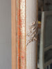 Antique French Gilt and Decorative Gesso Full Length Mirror