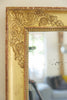 Antique French Gilt Mercury Glass Rectangular Mirror