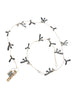 Walther & Co metal mistletoe garland 100cm