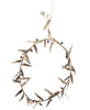Walther & Co metal olive wreath 30cm