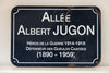 Large Original Vintage French Enamel Road Signs - Decorative Antiques UK  - 6