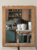 Early 19th Century French reeded Mirror with Mercury Glass