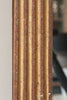 Early 19th Century French reeded Mirror with Mercury Glass