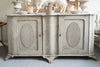 Amazing Antique Swedish Buffet, later painted