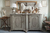 Amazing Antique Swedish Buffet, later painted