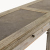 Beautiful painted Oak and Stone Swedish Style Console Table