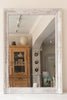 Beautiful Antique French Painted Over Mantle Mirror - Decorative Antiques UK  - 2