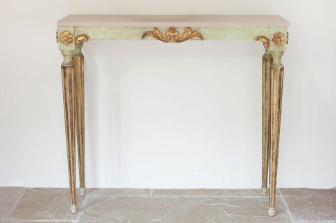 Vintage Italian 1930s Console Table with Original Paint - Decorative Antiques UK - 1