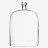 Glass bell cloche