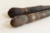 Amazing Pair Antique Artist Brushes