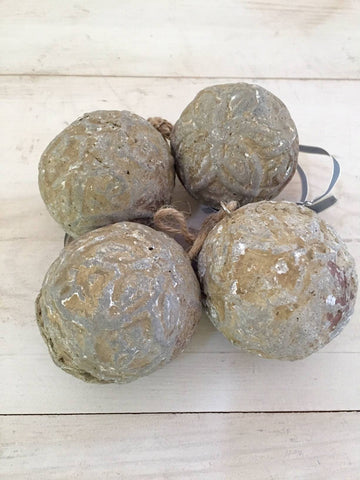 Dutch Terracotta Bauble Decorations