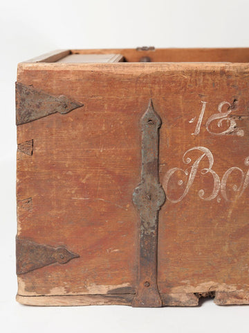 Antique 19th Century Swedish Blanket Chest