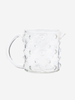Small Glass jug with dots design