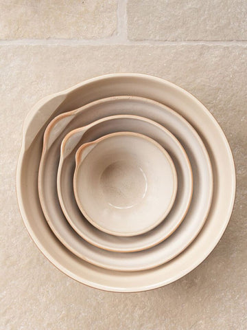 Set Vintage French Mixing Bowls - Decorative Antiques UK - 1