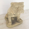 Vintage Style Handmade Stone British Bulldogs