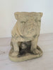 Vintage Style Handmade Stone British Bulldogs