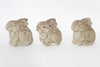 Cute Vintage Reconstituted Stone Bunnies