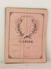 Set 6 Antique French Cahier/Exercise Books