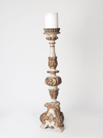 Antique 19th Century French Altar Candelabra