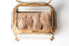 Antique French Bevelled Glass Jewellery Casket