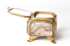 Antique French Bevelled Glass Jewellery Casket