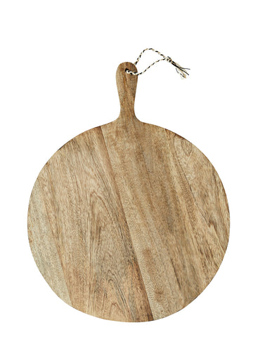 Round Mango Wood Chopping Board