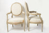 PAIR BEAUTIFUL ANTIQUE FRENCH LOUIS XVI CHAIRS