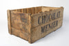 Antique French Chocolat Menier Crate