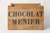Antique French Chocolat Menier Crates
