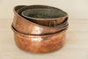 Antique Swedish Copper Bowls, circa 1900, rare set