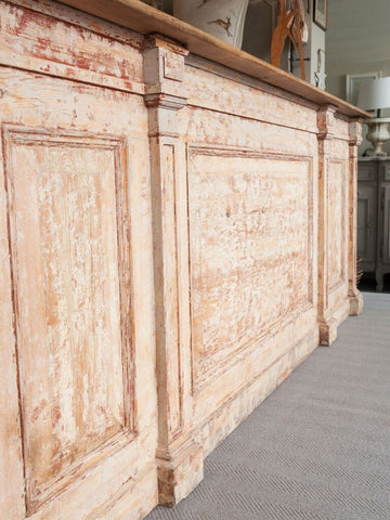 Antique 19th Century Swedish Haberdashery Counter - Decorative Antiques UK  - 1