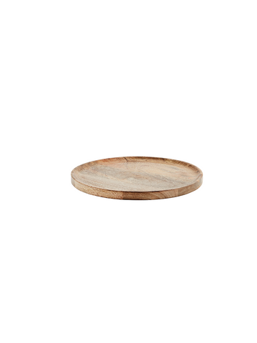 Large Round Mango Wood Plate/Charger