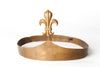 Antique French Metal Procession Crowns