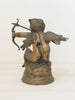 Antique French Brass Cupid Sculpture - Decorative Antiques UK - 3