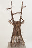 Pair Willow Stag Heads - Decorative Antiques UK - 3