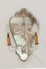 Vintage French Venetian Mirror Glass Wall Sconce - Decorative Antiques UK - 2