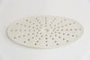 Antique French Ceramic Oval Platter Dish Drainer