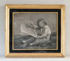 Antique Painting by Joseph Barney, Engraved by T. Gaugain " Boy with a kite" - Decorative Antiques UK - 2