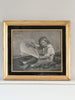 Antique Painting by Joseph Barney, Engraved by T. Gaugain " Boy with a kite" - Decorative Antiques UK - 1