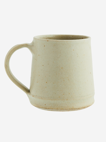 Beige Stoneware Mug