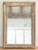 Small Antique French Mercury Glass Mirror