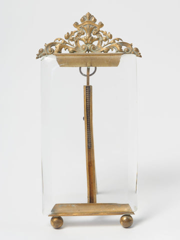 Antique French Bevelled Glass Photo Frame