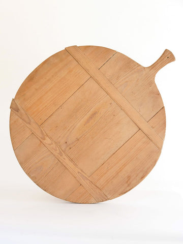 Vintage Round German Bread board
