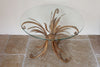 Stunning Mid Century Gilt Wheatsheaf Coffee table - Decorative Antiques UK - 3
