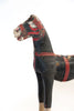 Antique French Toy horse on iron wheels from Paris