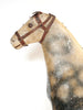 Antique French Wood and Papier Mache horse Fragment