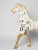 Antique 19th Century French Wooden Horse Fragment