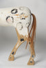 Antique 19th Century French Wooden Horse Fragment