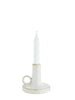 White Ceramic Candle Holder
